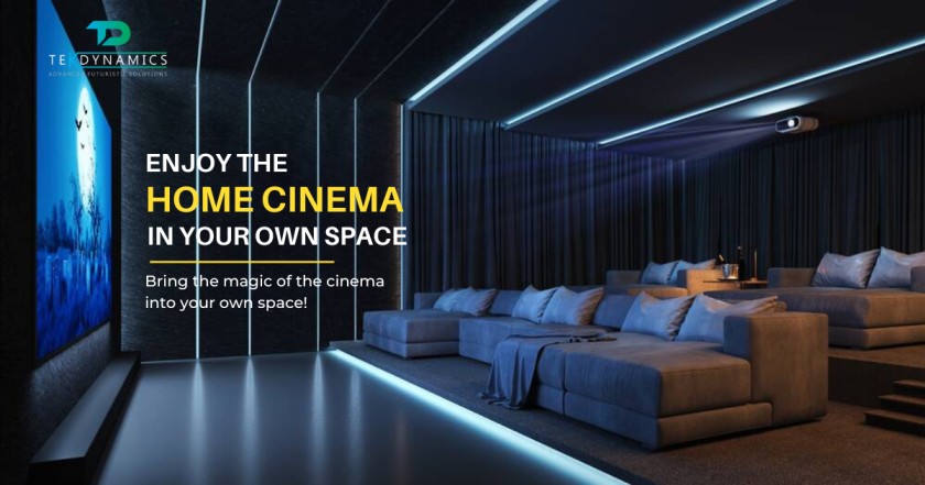 Smart Home Theater | Home Automation Solutions Bangalore - TekDynamics